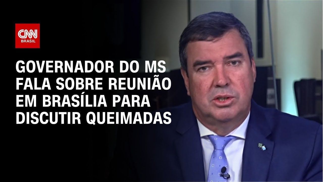 “trabalho-tem-que-ser-unificado”,-diz-governador-do-ms-sobre-combate-a-queimadas